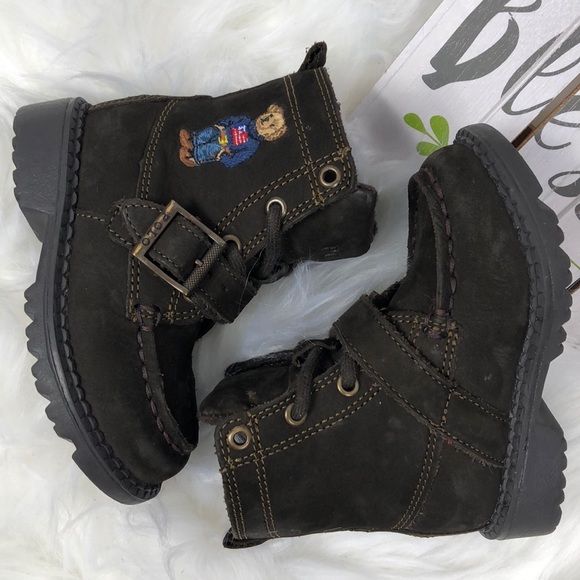 🆕 Ranger Polo Bear Suede Boot - Picture 2 of 8